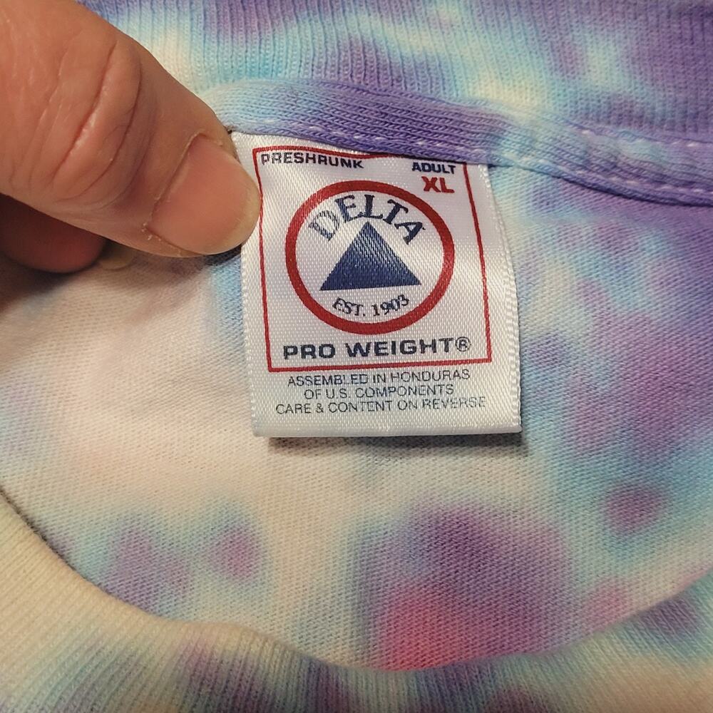 Original Vintage 1998 PHISH Summer Tour Tie-Dye T-SHIRT Tee XL Phish Rare Delta - Picture 12 of 16
